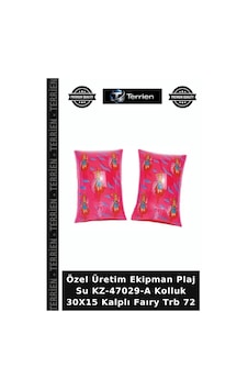 Özel Üretim Ekipman Plaj Su Kz-47029-a Kolluk 30x15 Kalplı Faıry Trb 72 Çok Renkli