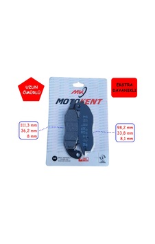 465 Ön Fren Disk Balatası Mtk Honda Crf 250l 13-21 Crf 250 Rally 17-21 465 Ön Fren Disk Balatası Mtk Honda Crf 250l 13-21 Crf 250 Rally 17-21