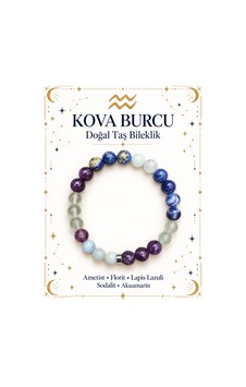 Kova Burcuna Özel Doğaltaş Bileklik Mor - 935181602 Mor Kova Burcuna Özel Doğaltaş Bileklik Mor - 935181602 Mor