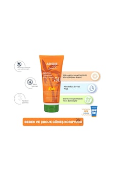 Angie Sun Kids Güneş Kremi SPF50 200 ML