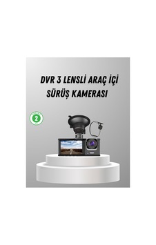 Üç Kameralı Araç Dvr Full Hd Gece Görüşlü Ve 2 İnç Ips Ekranlı - Hs08378559-7337 Üç Kameralı Araç Dvr Full Hd Gece Görüşlü Ve 2 İnç Ips Ekranlı - Hs08378559-7337