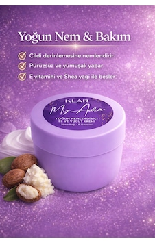 My Aura Yoğun Nemlendirici El Ve Vücut Kremi Shea Yağı - E Vitamini 250 Ml My Aura Yoğun Nemlendirici El Ve Vücut Kremi Shea Yağı - E Vitamini 250 Ml