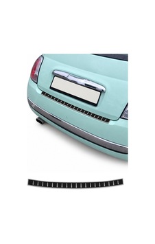Fiat 500e Hatchback 3 Kapı I 2024-2027 Uyumlu Arka Tampon Eşiği Krom-karbon Folyolu Fiat 500e Hatchback 3 Kapı I 2024-2027 Uyumlu Arka Tampon Eşiği Krom-karbon Folyolu