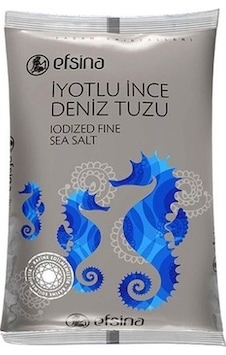 Efsina İyotlu İnce Deniz Tuzu 4 x 750 G Efsina İyotlu İnce Deniz Tuzu 4 x 750 G