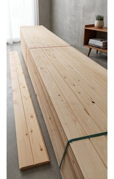Ahşap İthal Ladin Lambiri 14 85 2600mm 10'lu Paket Ahşap İthal Ladin Lambiri 14 85 2600mm 10'lu Paket