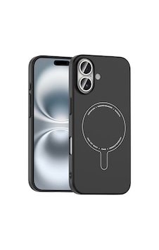 Noktaks - İphone 17 Uyumlu Kılıf Magsafe Özellikli Kamera Korumalı Elio Sert Pc Kapak - Siyah - T42726 Noktaks - İphone 17 Uyumlu Kılıf Magsafe Özellikli Kamera Korumalı Elio Sert Pc Kapak - Siyah - T42726