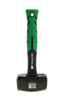 Hooyman 1,8 Kg Kulüp Kızak Çekiçi, Ağır Hizmet Yapısı, Ergonomik Kaymaz H Kavrama Kolları, Sağlam Fiberglas Çekirdek Ve İnşaat, Bahçe, Bahçe İşleri Ve Dış Mekan İçin Epoksi Mühürlü Başlıklar