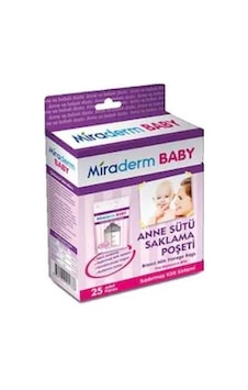 Miraderm Baby Süt Saklama Poşeti 25 Adet