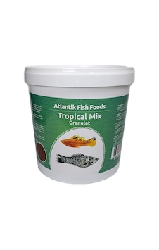 Atlantik Tropical Mix Granulat 3000 Gr Kova Balık Yemi Atlantik Tropical Mix Granulat 3000 Gr Kova Balık Yemi