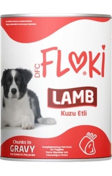 Floki Kuzulu Yavru Köpek Konservesi 400 Gr Floki Kuzulu Yavru Köpek Konservesi 400 Gr