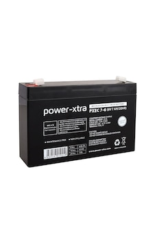 Power-xtra Ecolead - Pxec7-6 - 6v 7 Ah Kuru Akü F1 Power-xtra Ecolead - Pxec7-6 - 6v 7 Ah Kuru Akü F1
