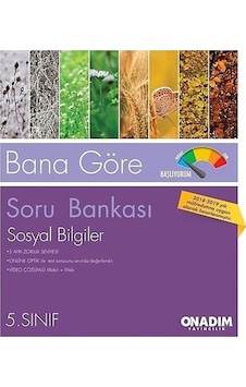 Onadım - 5.sınıf Sosyal Bilgiler Soru Bankası 2 Kitap Onadım - 5.sınıf Sosyal Bilgiler Soru Bankası 2 Kitap