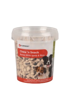 Flamingo Chewn Snack Bones Kuzu ve Pirinçli Köpek Ödül Maması 500 G Flamingo Chewn Snack Bones Kuzu ve Pirinçli Köpek Ödül Maması 500 G