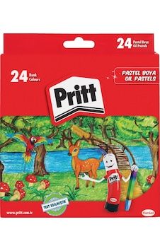 Pritt Karton Kutu Pastel Boya 24'lü Pritt Karton Kutu Pastel Boya 24'lü