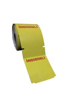 100x135 Termal Indirim Etiketi Raf Etiketi Diğer
