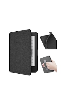 Kobo Clara Colour/bw/2e E Kitap Okuyucu Kılıfı Tutacaklı - Siyah Kobo Clara Colour/bw/2e E Kitap Okuyucu Kılıfı Tutacaklı - Siyah