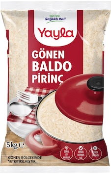 Yayla Gönen Baldo Pirinç 5 Kg Yayla Gönen Baldo Pirinç 5 Kg