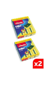Vileda Klasik Hijyenik Oluklu Bulaşık Süngeri Yeşil 2 x 8 Adet Vileda Klasik Hijyenik Oluklu Bulaşık Süngeri Yeşil 2 x 8 Adet