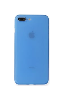 Newface - 988 - iPhone Uyumlu 7 Plus Kılıf Pp Ultra İnce Kapak - Csmo-tex - - Mavi