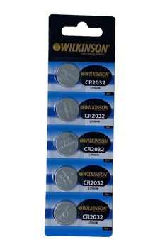 Wılkınson 2032 3v Lityum Düğme Pil 5'li Paket.gzpde Wılkınson 2032 3v Lityum Düğme Pil 5'li Paket.gzpde