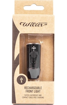 Wilier Triestina USB Şarjlı Bisiklet Ön Işık Far Aydınlatma Siyah Wilier Triestina USB Şarjlı Bisiklet Ön Işık Far Aydınlatma Siyah