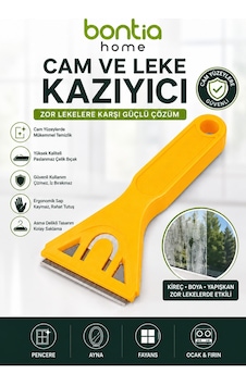 Cam Ve Leke Kazıyıcı Paslanmaz Çelik Bıçaklı Cam Temizleme Kazıyıcı Fayans Ocak Cam Seramik Etiket Boya Kazıyıcı