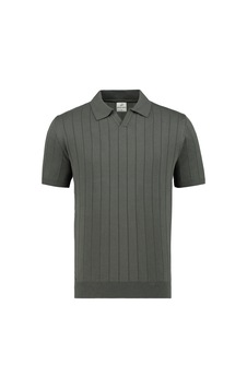 Anthony Jackson Premium Erkek Triko Polo Yaka T-shirt Ravello Haki