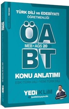 Yediiklim 2026 Meb Ags Öabt Türk Dili Ve Edebiyatı Öğretmenliği Eski Türk Dili Yeni Türk Dili Konu Anlatımı Yediiklim 2026 Meb Ags Öabt Türk Dili Ve Edebiyatı Öğretmenliği Eski Türk Dili Yeni Türk Dili Konu Anlatımı