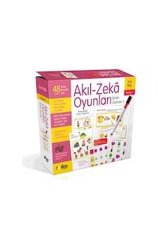 Akıl-Zeka Oyunları - Seviye 1 - 3-6 Yaş