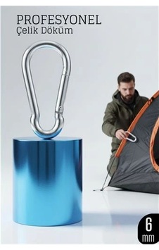 Epilons Znv Zenvia Mey İthalat Çelik Yan Açılır Karabina - 6 Mm Kamp, Tırmanış Ve Günlük Kullanım İçin Güvenli K Renkli Epilons Znv Zenvia Mey İthalat Çelik Yan Açılır Karabina - 6 Mm Kamp, Tırmanış Ve Günlük Kullanım İçin Güvenli K Renkli
