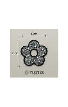 Taşlı Ütülenebilen Veya Sticker Olarak Kullanılabilen Çiçek Modeli Taşlı Ütülenebilen Veya Sticker Olarak Kullanılabilen Çiçek Modeli