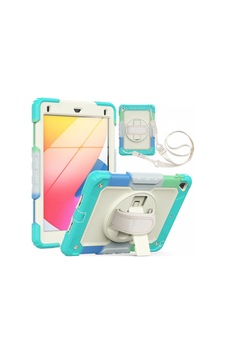 iPad Uyumlu 5 Air 9.7 Kılıf Tablet Rainbow Kapak - Turkuaz - 100 Arka Kapak iPad Uyumlu 5 Air 9.7 Kılıf Tablet Rainbow Kapak - Turkuaz - 100 Arka Kapak