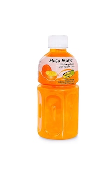 Mogu Mogu Orange Flavored Drink With Nata De Coco 320 ML Mogu Mogu Orange Flavored Drink With Nata De Coco 320 ML