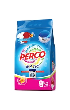 Perco Matik Toz Çamaşır Deterjanı 9kg Karma Tüm Çamaşırlar Perco Matik Toz Çamaşır Deterjanı 9kg Karma Tüm Çamaşırlar