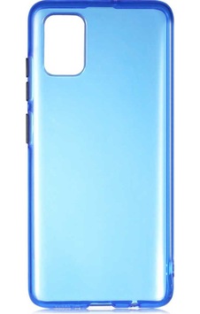 Galaxy A51 Kılıf Zore Bistro Kapak Mavi Galaxy A51 Kılıf Zore Bistro Kapak Mavi