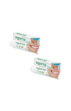 Agarta Bitkisel Florürsüz Diş Macunu 100 ML x 2 Agarta Bitkisel Florürsüz Diş Macunu 100 ML x 2