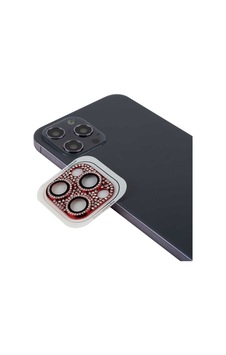Goocamp Apple Uyumlu iPhone 11 Pro Max Cl-08 Kamera Koruyucu-kırmızı Kırmızı Goocamp Apple Uyumlu iPhone 11 Pro Max Cl-08 Kamera Koruyucu-kırmızı Kırmızı