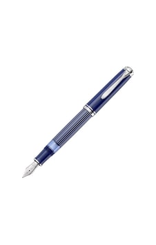 Pelikan M815 Metal Striped Blue Special Edition Dolma Kalem Çok Renkli Pelikan M815 Metal Striped Blue Special Edition Dolma Kalem Çok Renkli