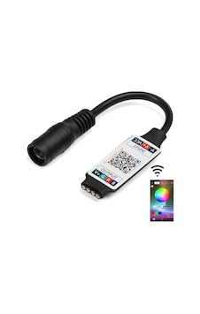 Bluetooth Ile Telefondan Rgb Şerit Led Kontrol Modülü Bluetooth Ile Telefondan Rgb Şerit Led Kontrol Modülü