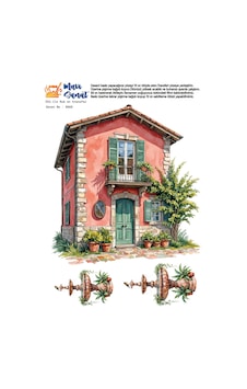 Mavi Sanat Ütü İle Rub On Transfer Kağıdı A4 Model No: 0060 Mavi Sanat Ütü İle Rub On Transfer Kağıdı A4 Model No: 0060