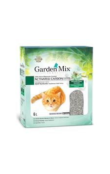 Garden Mix Aktif Karbonlu Marsilya Sabunu Kokulu Topaklaşan Bentonit Kedi Kumu 6 L Garden Mix Aktif Karbonlu Marsilya Sabunu Kokulu Topaklaşan Bentonit Kedi Kumu 6 L