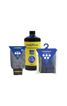 Goodyear Goodyear Oto Şampuan Mikrofiber Bez Ve Yıkama Eldiven Seti Goodyear Goodyear Oto Şampuan Mikrofiber Bez Ve Yıkama Eldiven Seti