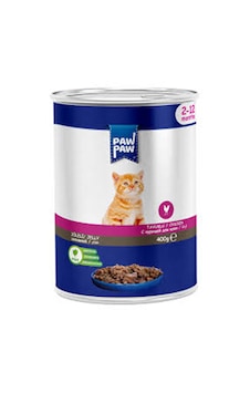 Tavuk Etli Yavru Kedi Konserve 400grx12
