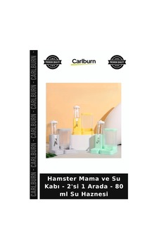 Özel Üretim Besleme Seti Kemirgen Hamster Mama Ve Su Kabı - 2'si 1 Arada - 80 Ml Su Haznesi Özel Üretim Besleme Seti Kemirgen Hamster Mama Ve Su Kabı - 2'si 1 Arada - 80 Ml Su Haznesi