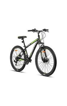 Geroni Magnum - 24 - Mtb - 14' - 21 Vites - M.disc - Mat Siyah-yeşil/gri Siyah - Yeşil - Gri