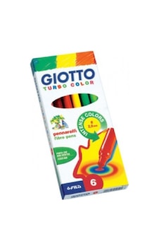 Giotto Turbo Color Keçeli Kalem 6'lı Giotto Turbo Color Keçeli Kalem 6'lı