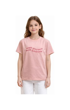 Yale Kids 8-12 Yaş Kız Çocuk Tişört Şeker Pembe Yale Kids 8-12 Yaş Kız Çocuk Tişört Şeker Pembe