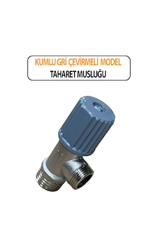 Kumlu Gri Çevirmeli Model Taharet Musluğu Diğer
