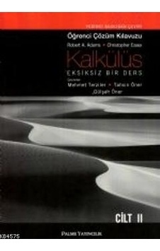 Kalkülüs 2; Öğrenci Çözüm Kitabı Kalkülüs 2; Öğrenci Çözüm Kitabı