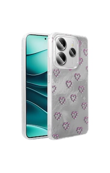 Xiaomi Redmi Note 14 5g Kılıf Kamera Korumalı Figürlü Zore Ponti Silikon Kapak Beyaz Xiaomi Redmi Note 14 5g Kılıf Kamera Korumalı Figürlü Zore Ponti Silikon Kapak Beyaz